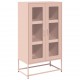 Sonata H Висока дъска Pink 68x39x123 cm Стомана