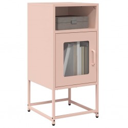 Sonata H Нощен шкаф Pink 36x39x78 cm Студено валцувана стомана - Corpuri, vitrine, biblioteci modulare