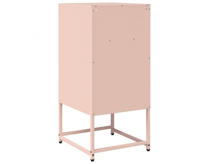 Sonata H Нощен шкаф Pink 36x39x78 cm Студено валцувана стомана