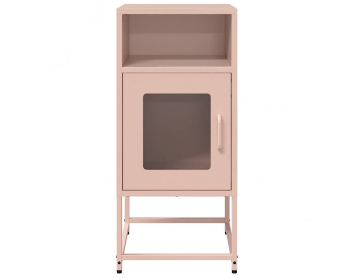 Sonata H Нощен шкаф Pink 36x39x78 cm Студено валцувана стомана
