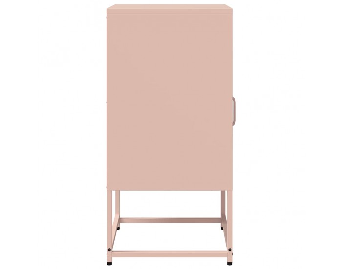 Sonata H Нощен шкаф Pink 36x39x78 cm Студено валцувана стомана