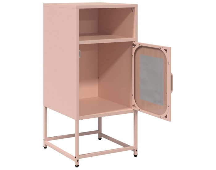 Sonata H Нощен шкаф Pink 36x39x78 cm Студено валцувана стомана