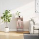 Sonata H Нощен шкаф Pink 36x39x78 cm Студено валцувана стомана