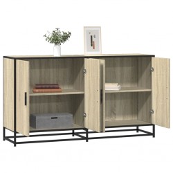 Sonata H Сайдборд, дъб сонома, 134x35x76 см, инженерно дърво - Corpuri, vitrine, biblioteci modulare