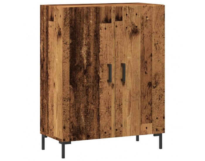 Sonata H Шкаф за хранене Old Wood 69,5x34x90 cm Инженерна дървесина