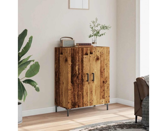 Sonata H Шкаф за хранене Old Wood 69,5x34x90 cm Инженерна дървесина