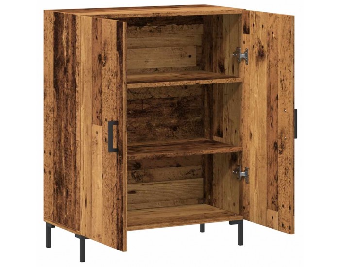 Sonata H Шкаф за хранене Old Wood 69,5x34x90 cm Инженерна дървесина