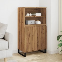 Sonata H Highboard Artisan Дъб 60x36x110 cm Инженерна дървесина - Living
