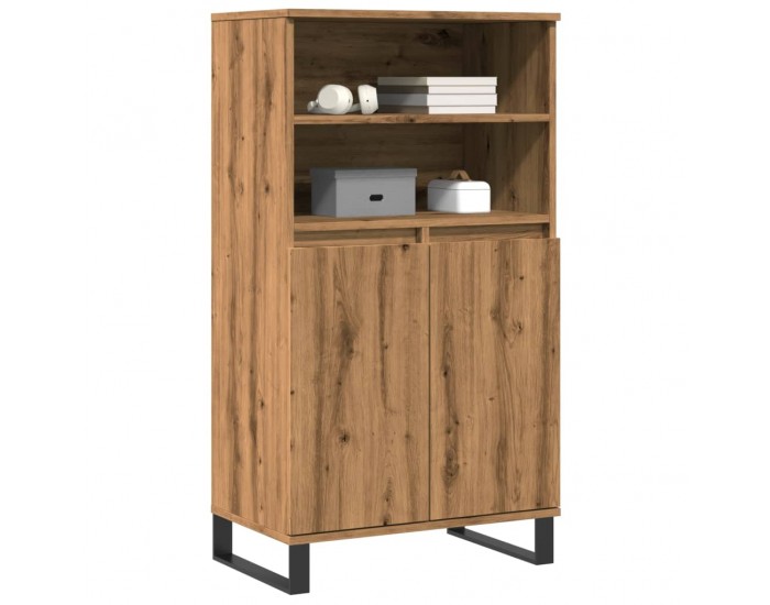 Sonata H Highboard Artisan Дъб 60x36x110 cm Инженерна дървесина