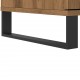 Sonata H Highboard Artisan Дъб 60x36x110 cm Инженерна дървесина