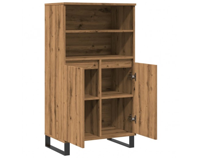 Sonata H Highboard Artisan Дъб 60x36x110 cm Инженерна дървесина