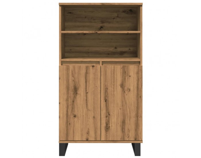 Sonata H Highboard Artisan Дъб 60x36x110 cm Инженерна дървесина