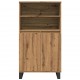 Sonata H Highboard Artisan Дъб 60x36x110 cm Инженерна дървесина