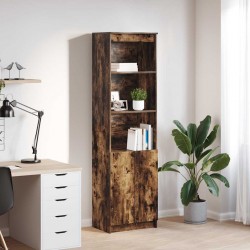 Sonata H Висок шкаф, опушен дъб, 50x35x180 cм инженерно дърво - Corpuri, vitrine, biblioteci modulare