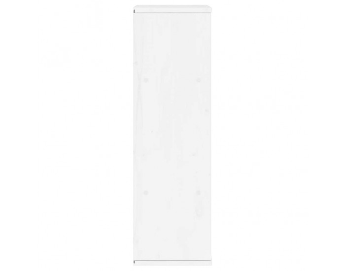 Sonata H Страничен шкаф с чекмеджета ODDA White 40x24x79 cm