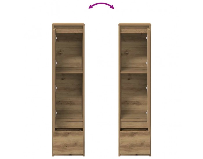 Sonata H Highboard Artisan Дъб 29,5x34x119,5 см инженерно дърво