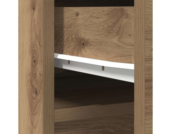 Sonata H Highboard Artisan Дъб 37,5x35x180 cm Инженерна дървесина
