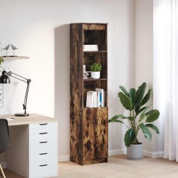 Sonata H Висока дъска опушен дъб 37,5x35x180 см инженерно дърво - Corpuri, vitrine, biblioteci modulare