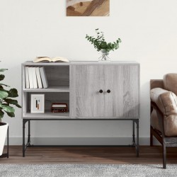 Sonata H Сайдборд, сив сонома, 100x40x79,5 см, инженерно дърво - Corpuri, vitrine, biblioteci modulare