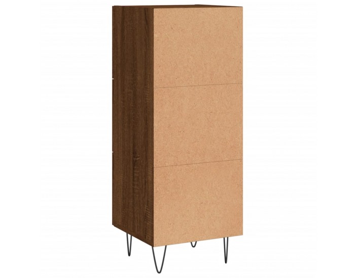 Sonata H Сайдборд, кафяв дъб, 34,5x34x90 см, инженерно дърво