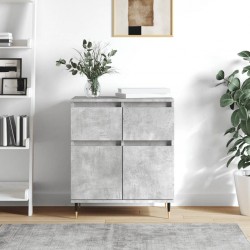 Sonata Servantă, gri beton, 60x35x70 cm, lemn prelucrat