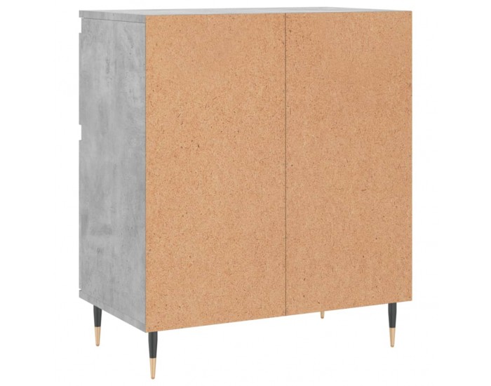 Sonata Servantă, gri beton, 60x35x70 cm, lemn prelucrat