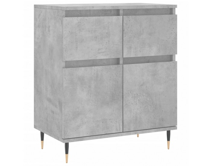 Sonata Servantă, gri beton, 60x35x70 cm, lemn prelucrat