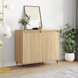 Sonata H Бюфети 2 бр дъб сонома 40x35x70 см инженерно дърво - Living