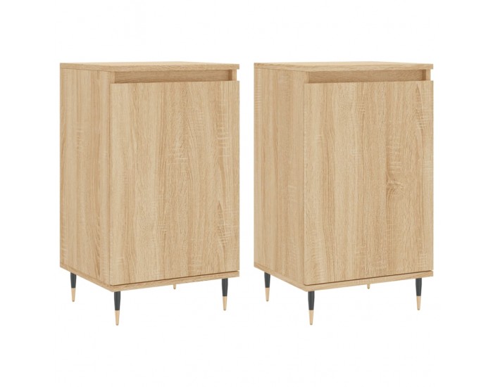 Sonata H Бюфети 2 бр дъб сонома 40x35x70 см инженерно дърво