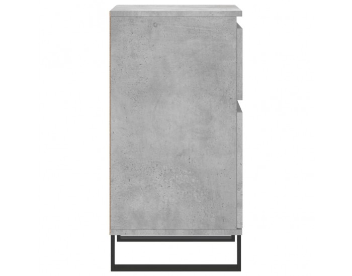 Sonata H Бюфети 2 бр бетонно сив 40x35x70 см инженерно дърво