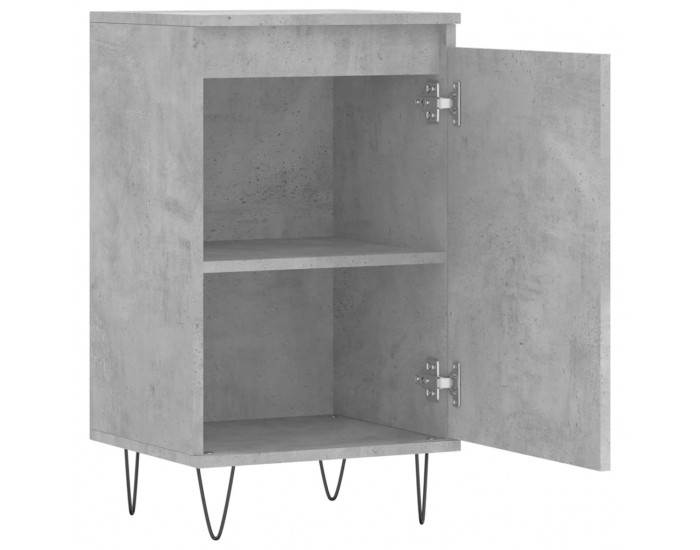 Sonata H Бюфет бетонно сив 40x35x70 см инженерно дърво