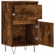 Sonata H Бюфети 2 бр опушен дъб 40x35x70 см инженерно дърво