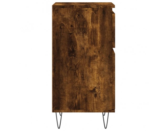 Sonata H Бюфети 2 бр опушен дъб 40x35x70 см инженерно дърво
