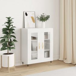 Sonata H Сайдборд, бял гланц, 69,5x34x90 см, инженерно дърво - Corpuri, vitrine, biblioteci modulare