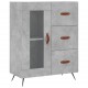 Sonata H Висок шкаф, бетонно сив, 69,5x34x180 см, инженерно дърво