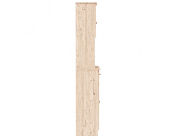 Sonata H Висок шкаф ALTA, 77x35x188 см, борово дърво масив