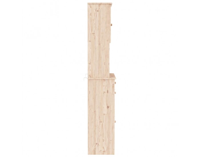 Sonata H Висок шкаф ALTA, 77x35x188 см, борово дърво масив