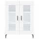 Sonata H Висок шкаф, бял, 69,5x34x180 см, инженерно дърво