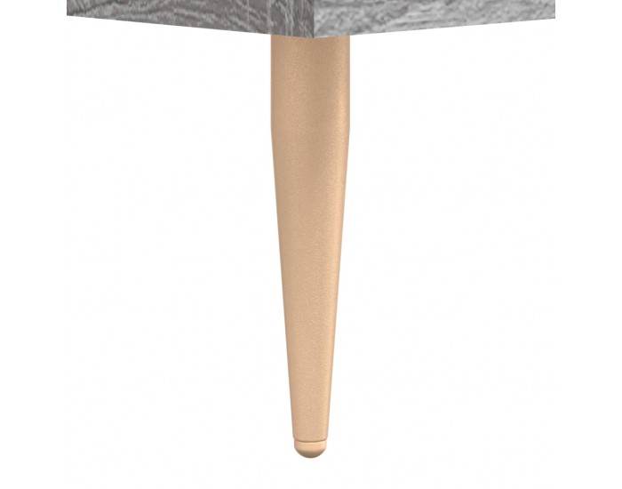 Sonata Dulap înalt, gri sonoma, 69,5x34x180 cm, lemn compozit