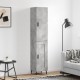 Sonata Dulap înalt, gri beton, 34,5x34x180 cm, lemn prelucrat