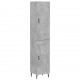 Sonata Dulap înalt, gri beton, 34,5x34x180 cm, lemn prelucrat