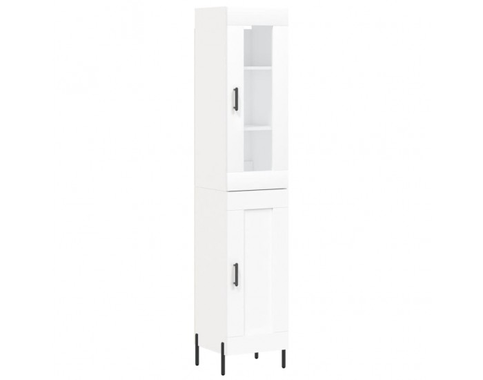 Sonata Dulap înalt, alb, 34,5x34x180 cm, lemn prelucrat