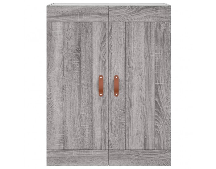 Sonata Dulap înalt, gri sonoma, 69,5x34x180 cm, lemn compozit