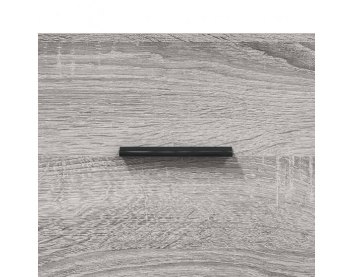 Sonata Dulap înalt, gri sonoma, 69,5x34x180 cm, lemn compozit