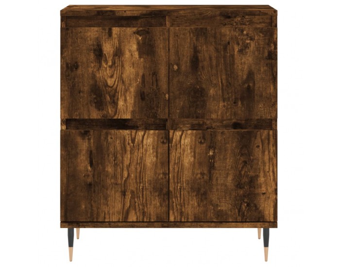 Sonata H Сайдборд, опушен дъб, 60x35x70 см, инженерно дърво