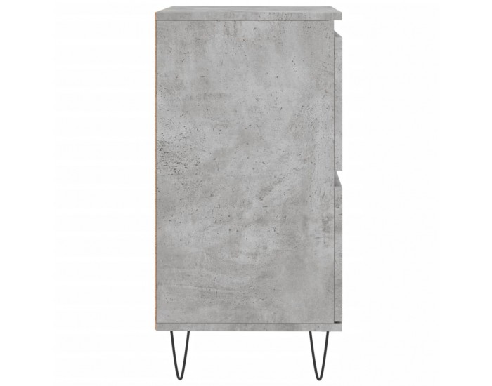 Sonata Servantă, gri beton, 60x35x70 cm, lemn prelucrat