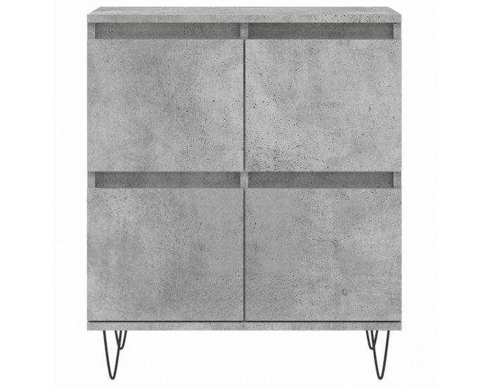 Sonata Servantă, gri beton, 60x35x70 cm, lemn prelucrat