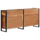 Sonata H Бюфет 172x35x80 см масивно акациево дърво с меден финиш