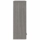 Sonata H Надстройка за шкаф HAMAR светлосива 85x35x100 см бор масив