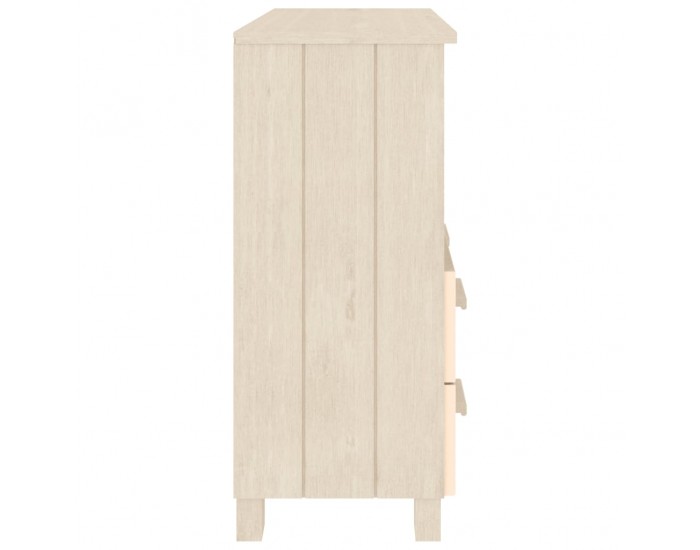 Sonata H Сайдборд HAMAR, меденокафяв, 85x35x80 см, борово дърво масив